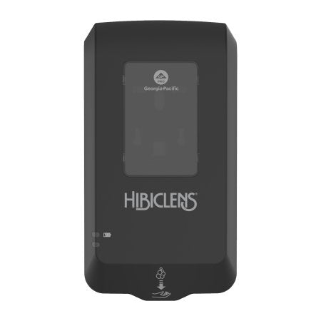 Georgia Pacific Hand Soap Dispenser Hibiclens® Black Plastic Touch Free 1200 mL Wall Mount - Each - 55057-EA