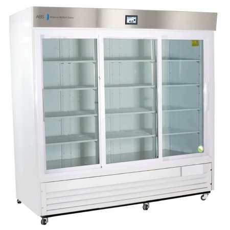 Horizon Scientific Inc Premier Refrigerator ABS Laboratory Use 69 cu.ft. 3 Sliding Glass Doors Cycle Defrost - Each - ABT-HC-LP-69-TS-EA