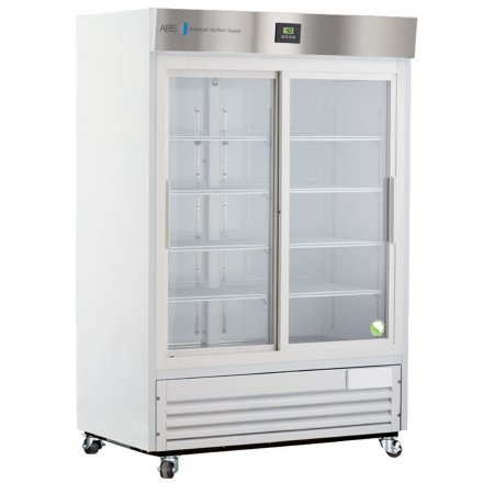 Horizon Scientific Inc Premier Refrigerator ABS Laboratory Use 47 cu.ft. 2 Sliding Glass Doors Cycle Defrost - Each - ABT-HC-LP-47-EA