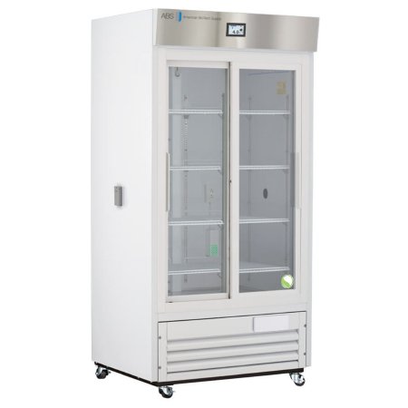 Horizon Scientific Inc Premier Refrigerator ABS Chromatography 33 cu.ft 2 Sliding Glass Door Cycle Defrost - Each - ABT-HC-CP-33-TS-EA