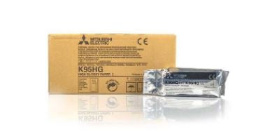 Lynn Medical Diagnostic Paper Mitsubishi Roll - Box of 5 - K-95HG-BX