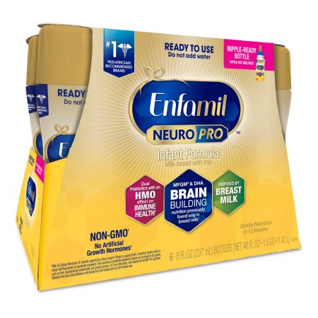 Mead Johnson Infant Formula Enfamil NeuroPro™ 8 oz. Bottle Liquid Iron - Each - 187001-EA