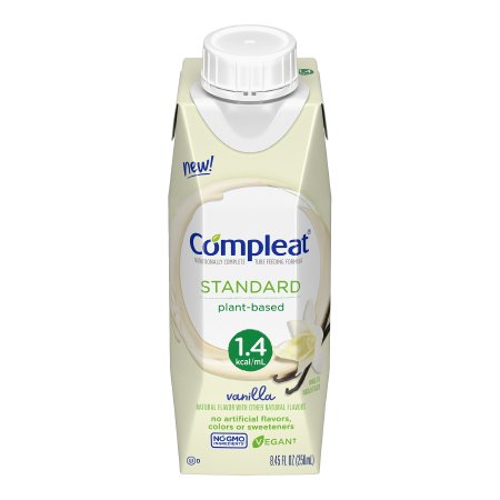 Nestle Healthcare Nutrition Oral Supplement Compleat® Standard 1.4 Cal Vanilla Flavor Liquid 8.45 oz. Carton - Each - 00043900540672-EA