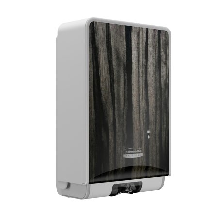 Kimberly Clark Soap / Hand Sanitizer Dispenser Kimberly-Clark Professional™ ICON™ Ebony Woodgrain Touch Free Wall Mount - Case of 1 - 58754-CS