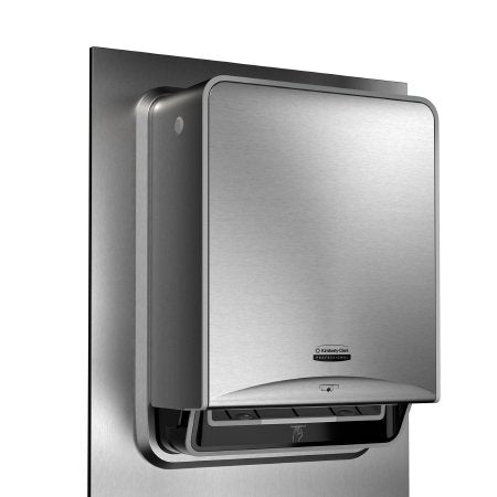 Kimberly Clark Paper Towel Dispenser Kimberly-Clark Professional™ ICON™ Stainless Steel Touch Free 1 Roll Wall Mount - Case of 1 - 53706-CS