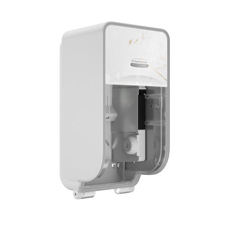 Kimberly Clark Toilet Tissue Dispenser Kimberly-Clark Professional™ ICON™ Cherry Blossom Manual Pull 2 Rolls Wall Mount - Case of 1 - 58731-CS