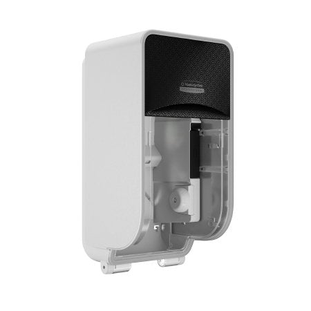 Kimberly Clark Toilet Tissue Dispenser Kimberly-Clark Professional™ ICON™ Black Mosaic Manual Pull 2 Rolls Wall Mount - Case of 1 - 58721-CS