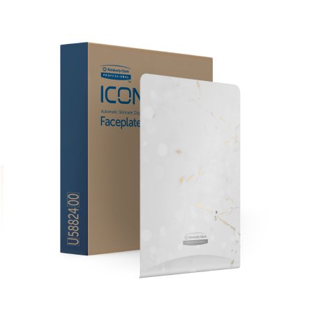Kimberly Clark Soap / Hand Sanitizer Dispenser Faceplate Kimberly-Clark Professional™ ICON™ Cherry Blossom, 1-1/2 X 7 X 10 Inch - Case of 1 - 58824-CS