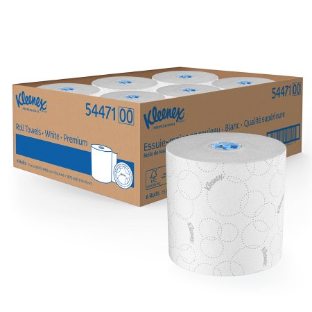 Kimberly Clark Paper Towel Kleenex® Hardwound Roll 75 Inch X 500 Foot - Case of 6 - 54471-CS
