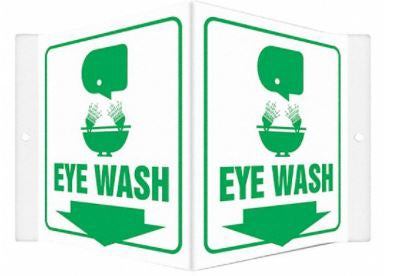 Health Care Logistics Wall Sign First Aid HCL English - Each - SPL-96187-EA