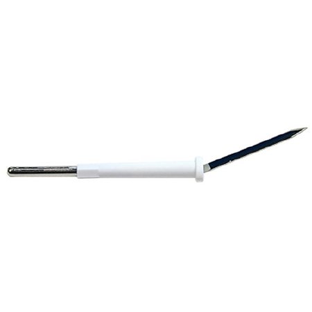 Symmetry Surgical Dermal Tip Electrode Bovie® Stainless Steel Sharp Angled Blade Tip Disposable Sterile - Box of 50 - A805----BX