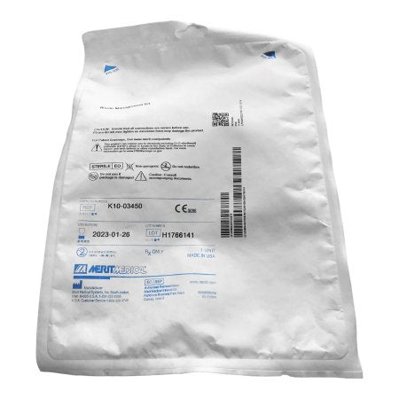 Merit Medical Systems Drain Bag Merit Drainage Depot™ 24 Inch 600 mL Anti-Reflux Barrier - Box of 10 - K10-03450-BX
