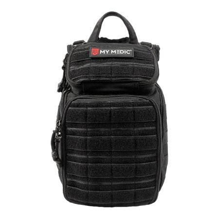 MyMedic First Aid Kit My Medic™ RECON Pro Black Nylon Backpack - Each - MM-KIT-U-LG-BLK-PRO-EA