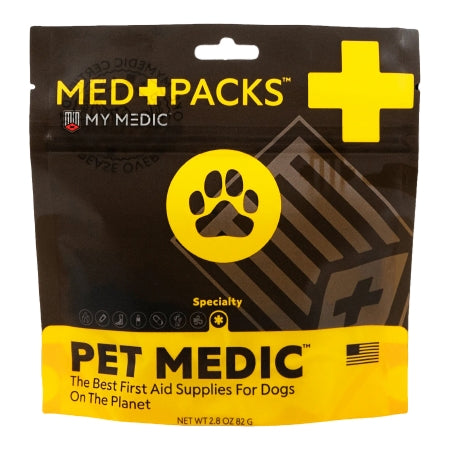 MyMedic Pet First Aid Kit My Medic™ MED PACKS Pet Medic Plastic Pouch - Each - MM-KIT-S-PETMED-BSC-EA