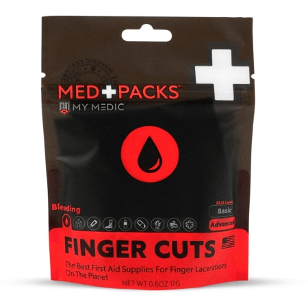 MyMedic First Aid Kit My Medic™ MED PACKS FInger Cut Pouch - Each - MM-MED-PACK-FGR-CUT-EA-EA