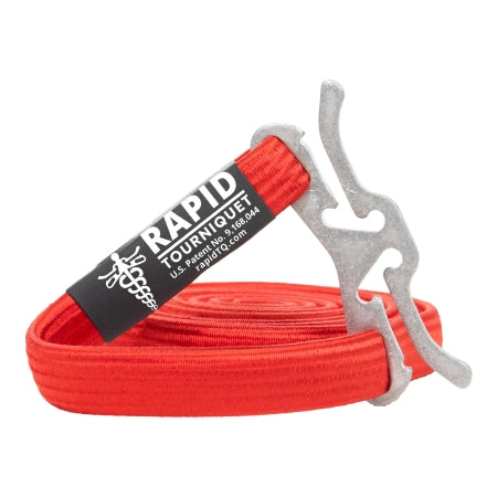 MyMedic MyMedic Rapid Tactical Tourniquet 54 Inch Vulcanized Rubber Core / Nylon - Each - RTS-SPL-BLD-RTS-RED-X-BST-EA-EA