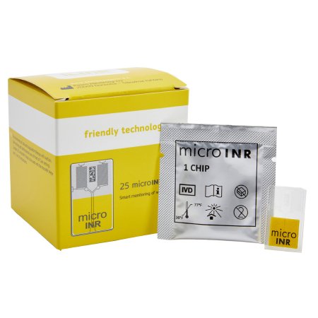 iLine Microsystems Inc Microfluidics Chip microINR 3 µL Sample Volume, Individually packed For microINR Meter - Box of 25 - CHC0025AD-BX
