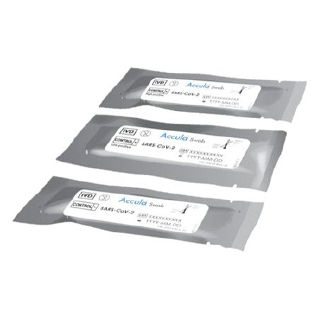 Mesa BioTech Inc RT-PCR Control Kit Accula™ SARS-CoV-2 Low Positive / High Positive / Negative Level 3 X 3 Swabs - KT/1 - COV41001-KT