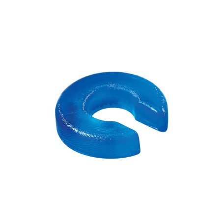 Alimed Pediatric Horseshoe Donut Positioner AliMed® AliBlue™ 5-1/2 OD X 2-1/4 ID X 1-1/4 H Inch Gel Freestanding - Each - 960895-EA