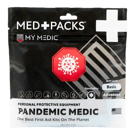 MyMedic First Aid Kit My Medic™ MED PACKS Pandemic Plastic Pouch - Each - MM-KIT-SPL-PNDMC-3PLY-EA-EA