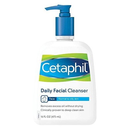 Galderma Laboratories Facial Cleanser Cetaphil® Daily Facial Cleanser Liquid 16 oz. Pump Bottle Unscented - Each - 30299392734-EA