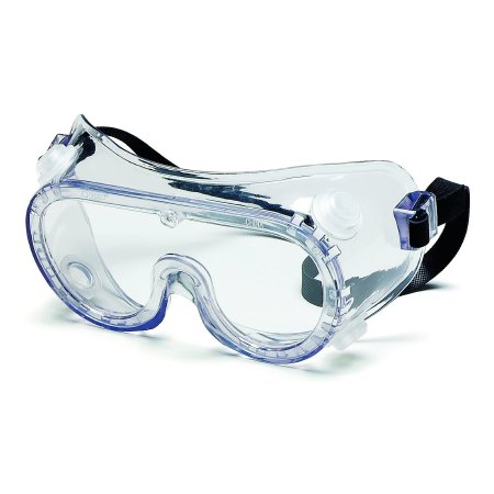 MCR Safety / Crews Inc Protective Goggles 22 Series Fit Over Anti-fog / Anti-scratch Coating Clear Tint Polycarbonate Lens Clear Frame Elastic Strap One Size Fits Most - Box of 36 - 2235R-BX
