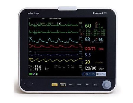 EdanUSA & MDPro Patient Monitor PassPort® Spot Check and Vital Signs Monitoring ECG, NIBP, Respiratory, Temperature AC Power - Each - 6105F-PA00001_DEMO-EA