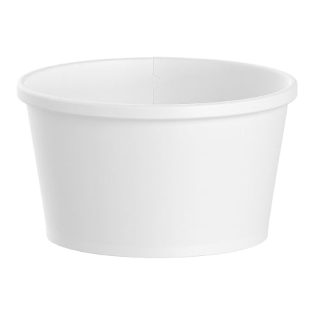 RJ Schinner Co Food Container Flexstyle® White Single Use Paper 3-1/10 Dia X 3-9/10 Dia X 2-1/5 H Inch - Case of 500 - HS4085-2050-CS