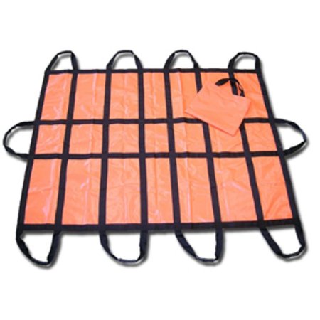Dick Medical Supply Soft Stretcher BIG Daddy Orange 60 X 80 Inch 10 Handles - Each - 30060OR-EA