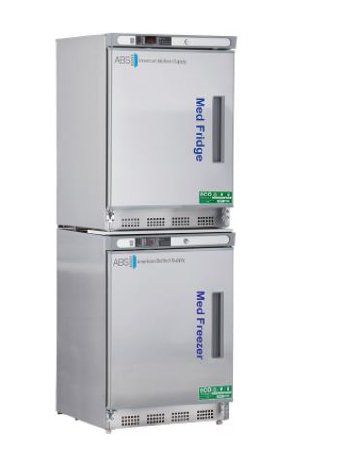 Horizon Scientific Inc Refrigerator / Freezer ABS Pharmaceutical 9 cu.ft. 2 Solid Swing Doors Cycle Defrost / Manual Defrost - Each - ABT-HC-RFC9SS-EA