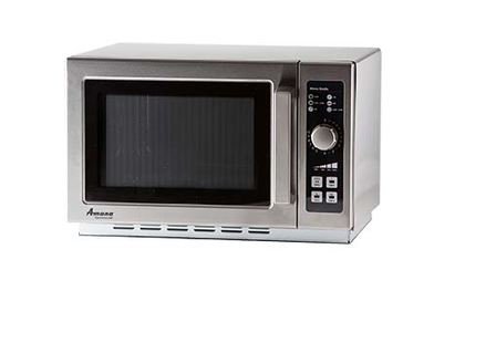 Culinary Depot Inc Mocrowave Oven Amana 1.2 cu. ft. 1000 Watts 13-3/4 X 19 X 22 Inch - Each - ACP RCS10DSE-EA