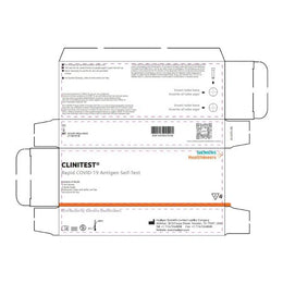 Siemens Respiratory Test Kit Clinitest® At-Home OTC COVID-19 Test 800 Tests CLIA Waived - Case of 200 - 11561909-CS
