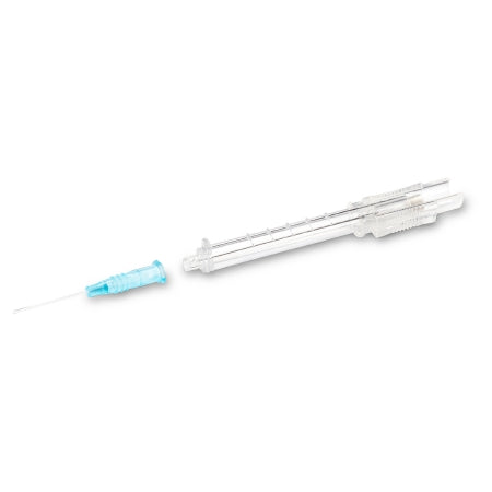 MedSource International Peripheral IV Catheter ClearSafe Comfort™ BC 22 Gauge 1 Inch Sliding Safety Needle - Box of 50 - MS-86222-BX