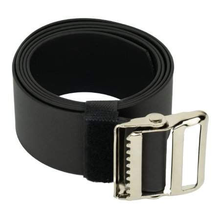 Patterson Medical Supply Gait Belt Easi-Care 54 Inch Length Black Vinyl Coated Webbing - Each - 081530567-EA