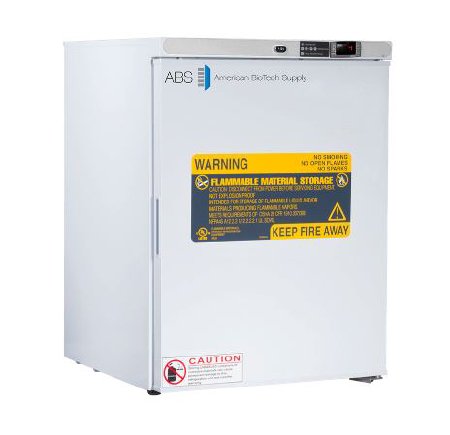 Horizon Scientific Inc Undercounter Refrigerator ABS Laboratory Use 5 cu.ft. 1 Soid Swing Door Cycle Defrost - Each - ABT-FRP-04-EA