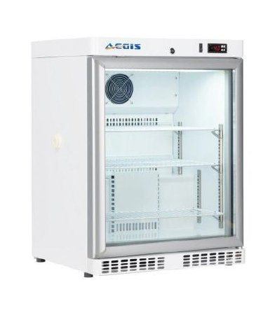 Aegis Scientific Undercounter Refrigerator Elite Series Pharmaceutical 4 cu.ft 1 Glass Door - Each - EL-RG4K-EA