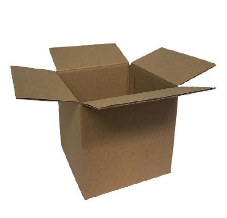 Everest Manufacturing Shipping Box Everest Medium 12 X 12 X 12 Inch Corrugated - Pack of 25 - BX121212-PK