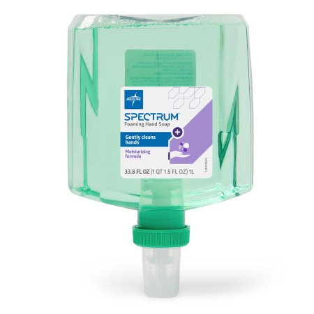 Medline Soap Spectrum™ Foaming 1,000 mL Dispenser Refill Bottle Pear Scent - Case of 4 - HHSP1000FM-CS