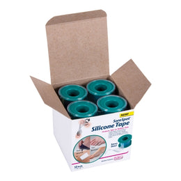 Pedifix Medical Tape PediFix® SoreSpot® White 1 Inch X 1-1/2 Yard Silicone NonSterile - Pack of 12 - 3095-115-12-PK