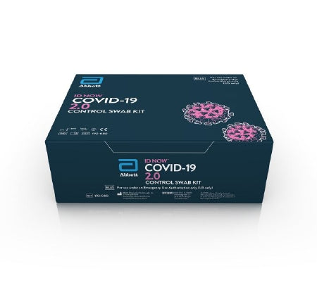 Abbott Rapid Dx North America LLC Molecular Control Swab Kit ID NOW™ COVID-19 2.0 Positive Level / Negative Level 24 Swabs - KT/1 - 192080-KT