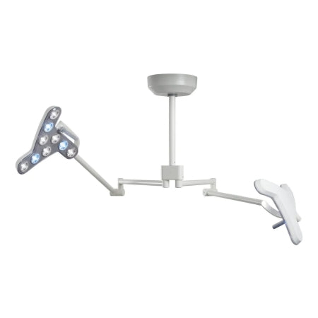 Waldmann Lighting Surgical Light Triango Double Ceiling Mount LED 3700 K White - Each - D16206000-EA
