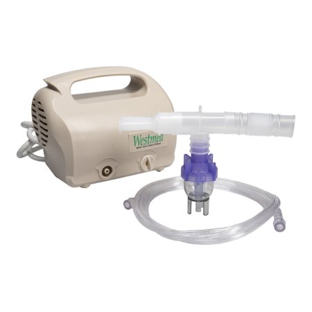 Sun Med Westmed™ Handheld Compressor Nebulizer System Large Volume Medication Cup Universal Aerosol Mask / Mouthpiece Delivery - Each - 0398-EA