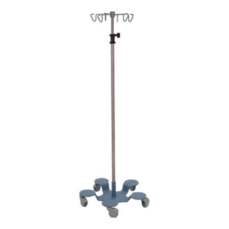 Pedigo Products Pump Stand CuVerro™ 6 - Hooks 5-Leg, 3 Inch Casters, Powder Coated Base - Each - P-1083-6-EA