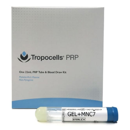 Transcend Biologics Platelet Rich Plasma Kit Tropocells® 1 X 22 mL Glass Tube Sterile - Each - TC0003-EA