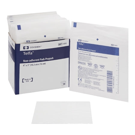 Patterson Medical Supply Non-Adherent Dressing Telfa™ Ouchless 3 X 4 Inch Sterile Rectangle - Pack of 100 - 29008M-PK