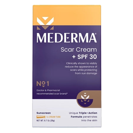Emerson Healthcare Scar Treatment with Sunscreen Mederma® Scar Cream + SPF30 20 Gram Tube Scented Cream - Each - 81000031806-EA