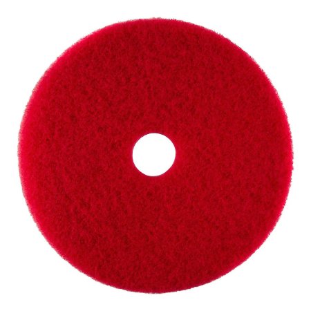 RJ Schinner Co Hard Floor Buffing Pad 14 X 20 Inch Red Fiber Blend - Case of 5 - 51-14X20-CS