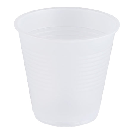 RJ Schinner Co Drinking Cup 5 oz. Translucent Polypropylene Disposable - Case of 28 - EK5B-CS