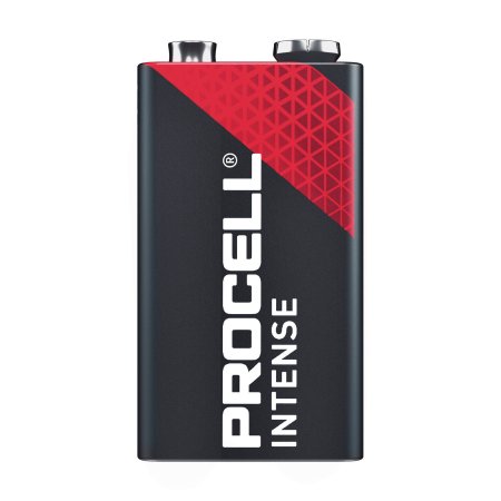 Duracell Alkaline Battery Duracell® Procell® Intense 9V Cell 9V Disposable 12 Pack - Case of 72 - PX1604-CS