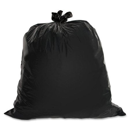 I.B.S. Solutions (Pitt Plastics) Trash Bag Inteplast Black LLDPE 0.65 mil 30 X 36 Inch Star Seal Bottom Coreless Roll - Case of 10 - VB73720XK-CS